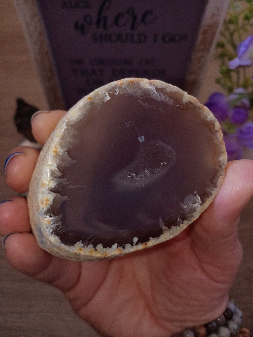 Purple Agate From Brazil - Picture 3 of 10